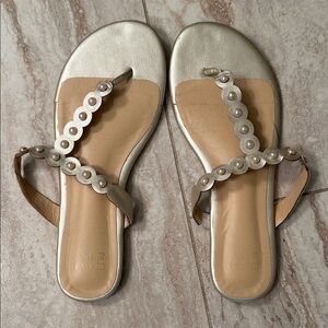Elegant Silver Sandals